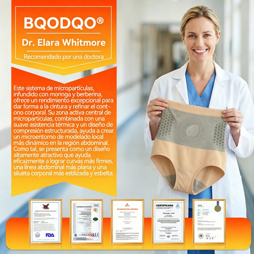 Tienda Oficial de la Marca | 💎 BQODQO® 2026 Moringa & Berberina 4-en-1 Pantalones Esculpe y Quema Grasa con Micro-Partículas