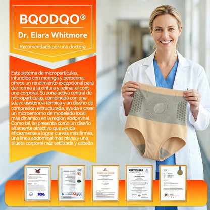 Tienda Oficial de la Marca | 💎 BQODQO® 2026 Moringa & Berberina 4-en-1 Pantalones Esculpe y Quema Grasa con Micro-Partículas