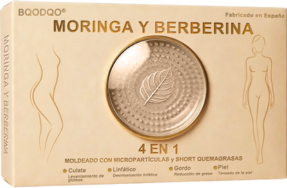Tienda Oficial de la Marca | 💎 BQODQO® 2026 Moringa & Berberina 4-en-1 Pantalones Esculpe y Quema Grasa con Micro-Partículas